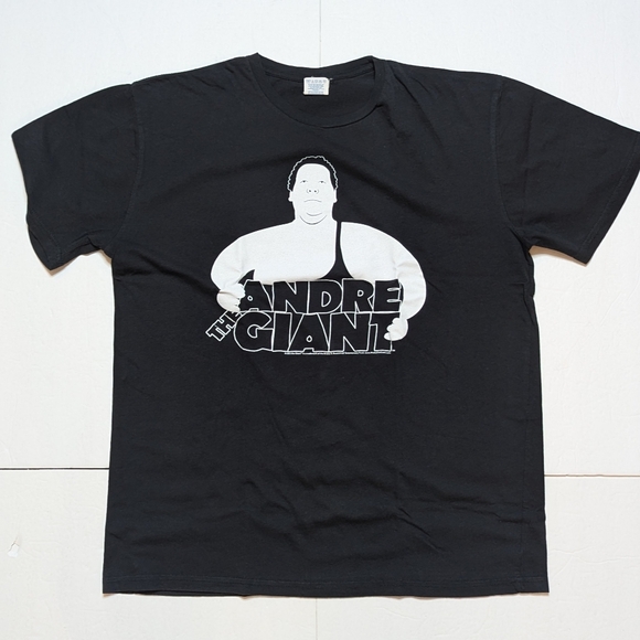 Andre the Giant t shirt. Men's large. Short sleeve. Pre worn. WWE, WWF, WCW AJPW - Picture 1 of 5